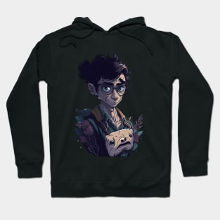 I Think You Should Leave Caricature Art Hoodie